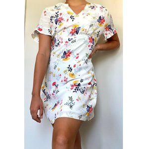 Lucky Brand White Floral Mini Dress